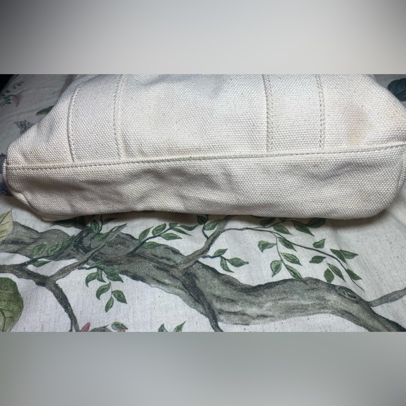 Tory Burch Mercer Canvas Logo Tote bag - Picture 6 of 11